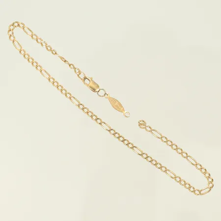 Armband, längd 20,5cm bredd 3mm (def, av) 14K, 2,4g 