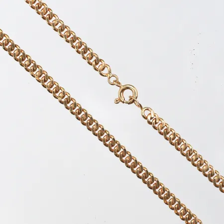 Collier Pansar,längd ca 61 cm,bredd 3.5 mm,18k. Vikt: 23,6 g