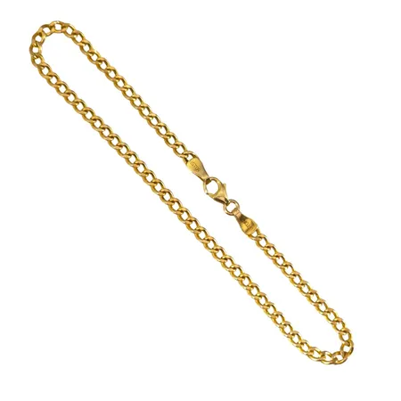 Armband Pansar, 21K guld, tillverkarstämpel Istor, ej massiv modell, längd 19,5 cm, bredd 2,8 mm, fint skick Vikt: 2,8 g