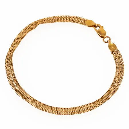 Armband bucklig 21K 3,8g. 