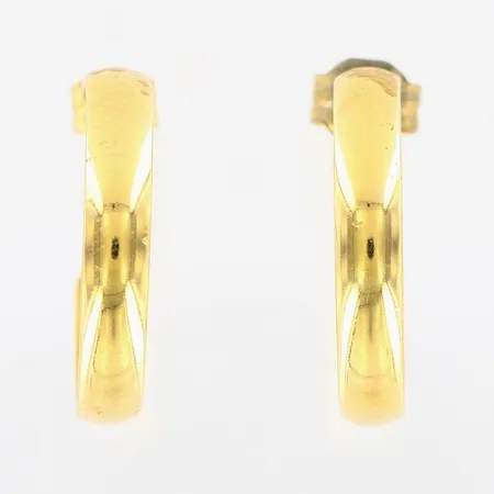 Örhängen Creoler Ø19mm, bredd:3,9mm, 18K Vikt: 4,7 g