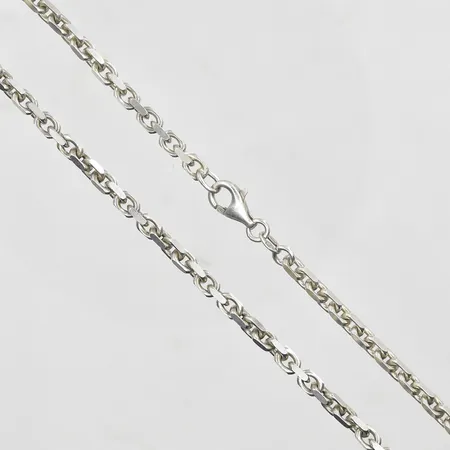 Kedja Ankar längd 56 cm bredd 4 mm, silver 925/1000. Vikt: 33,1 g