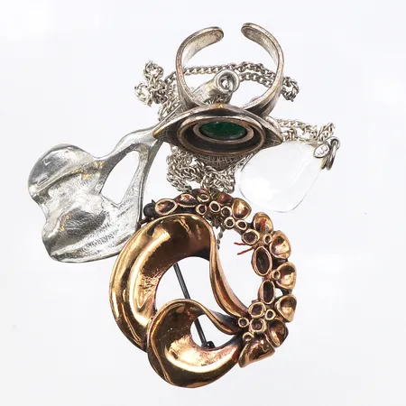 Diverse smycken,Brons,Tenn.