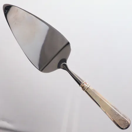 Tårtspade Musla, 23cm silver 830/1000, brutto  Vikt: 83,7 g