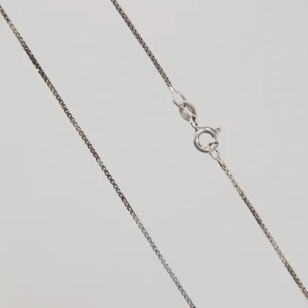 Kedja Venezia 42cm, bredd 1mm, 925/1000 silver  Vikt: 2,5 g