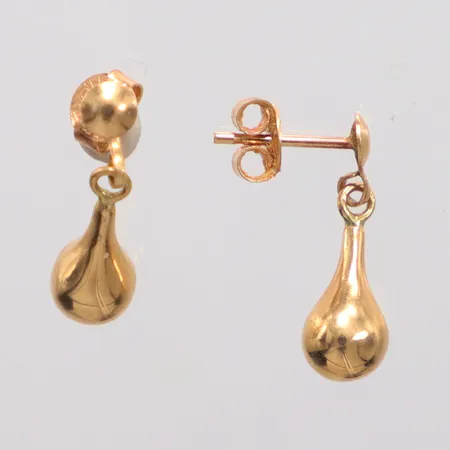 Örhängen droppar längd 2cm, bredd 5,6mm, 18K Vikt: 1,3 g