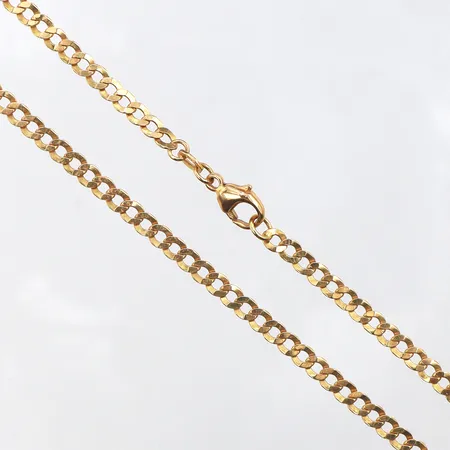 Collier Pansar,längd ca 51 cm,bredd 3.6 mm,18k. Vikt: 0 g