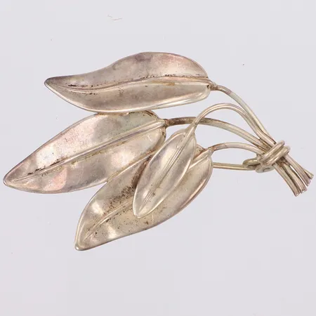 Brosch längd 50mm, Pinco Stockholm, buckla, 830/1000 silver Vikt: 5,7 g