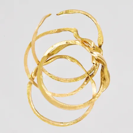 Pusselring stl:20 klippt skena 18K Vikt: 7,8 g