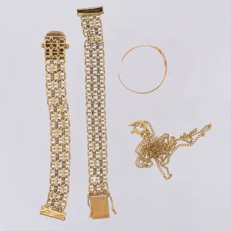 Diverse guld 18K Vikt: 12,9 g