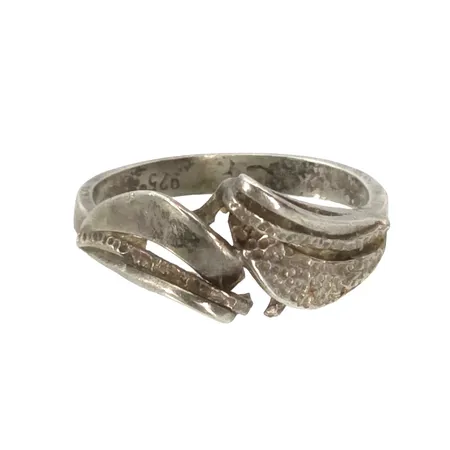 Ring, silver 925/1000, defekt Vikt: 2,6 g