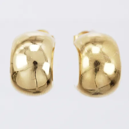 Ett par örhängen längd: ca 1,5cm bredd: ca 9mm 14K  Vikt: 2,6 g