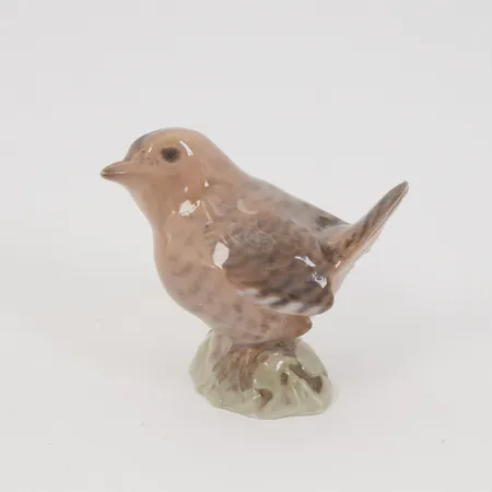 Figurin fågel Bing & Gröndal höjd ca 5,5cm, nummer 1853, porslin, smärre nagg i botten.