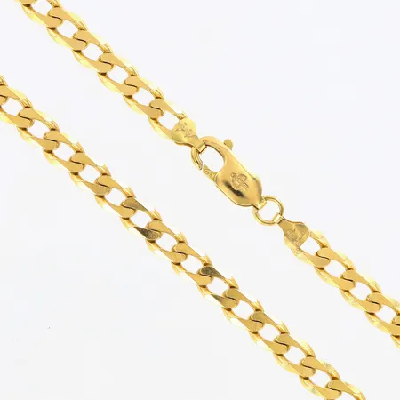 Kedja Pansar 50cm bredd:4mm, Balestra 18K  Vikt: 25,3 g