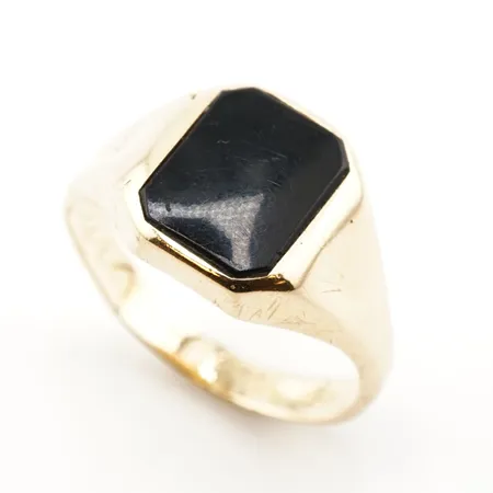 Ring m sten, 18k, defekt Vikt: 2,4 g