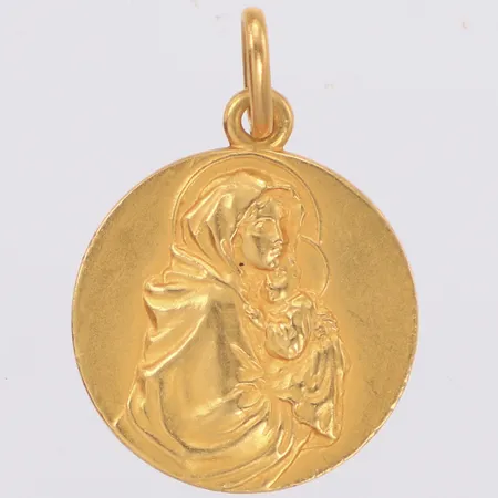 Hänge, längd 26,6mm, bredd 18,4mm, 18K  Vikt: 3,2 g