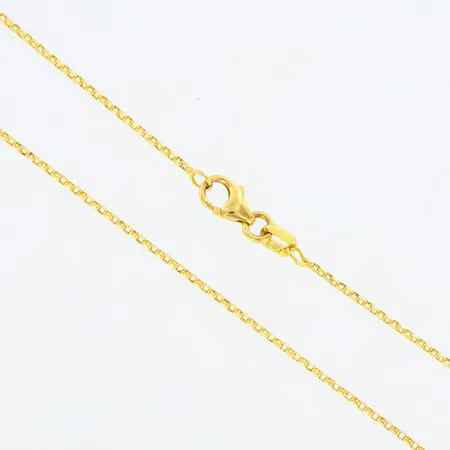 Kedja Ankar ca 43cm, bredd ca 1mm, 18K Vikt: 1,9 g