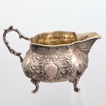 Gräddkanna  silver 830/1000 höjd 6cm  Vikt: 135,6 g