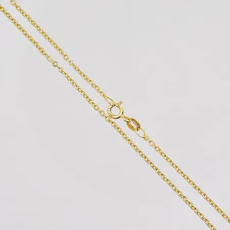 Kedja mönstrad Ankar 45cm bredd 1,6mm 18K Vikt: 3,5 g