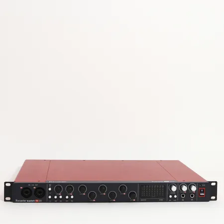 Ljudgränssnitt Audio Interface "focusrite Scarlett 18i20" snr: S565195074526, nätsladd samt USB-sladd medföljer, inga övriga tillbehör Skickas med postpaket.