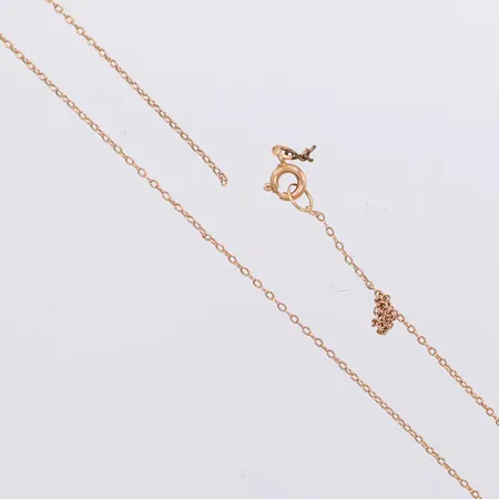 Kedja, defekt, del ej i guld, 14K Vikt: 1,6 g