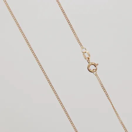 Kedja Pansar 40,5cm bredd 1,2mm, GHA, 18K,  Vikt: 2,3 g