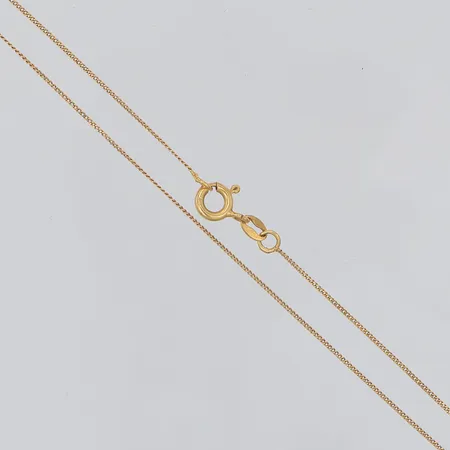 Kedja 40cm pansar, bredd: 0,5mm, 18K Vikt: 1,4 g