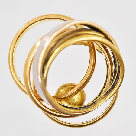 Diverse guld, gravyrer 18K Vikt: 13,6 g