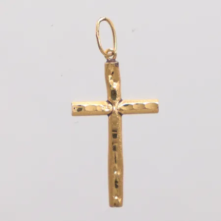 Hänge kors längd 3,2cm, bredd 14,6mm, 18K Vikt: 0 g