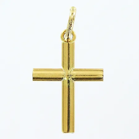 Hänge kors längd 20mm, bredd 11mm, 18K Vikt: 0,4 g