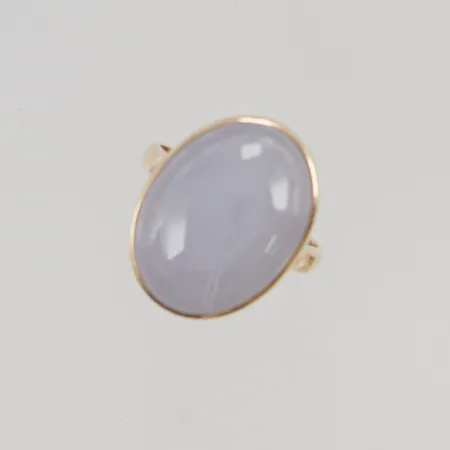 Ring stl:18¼ bredd 21mm vit sten 18K 7,9g.