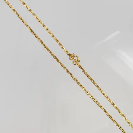 Kedja Thai 67cm bredd 3,7mm 18K 45,5g.