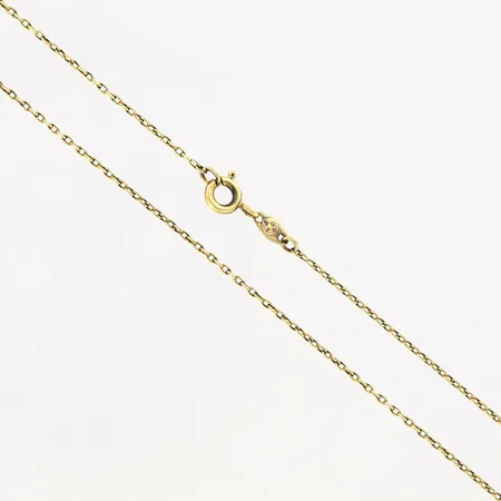 Kedja Ankar ca 58cm, bredd ca 1mm, 14K Vikt: 2,6 g