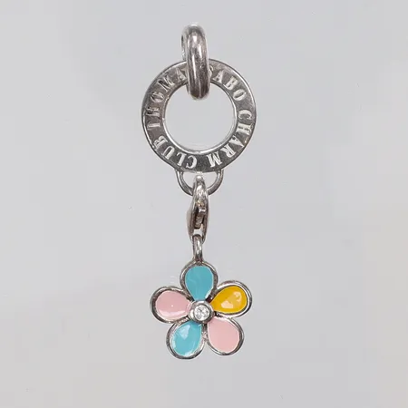 Berlock Thomas Sabo Charm Club i form av blomma 14x43mm silver 925/1000 Vikt: 5,9 g