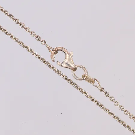 Kedja längd 36,5 bredd 1mm, silver 925/1000 Vikt: 2,2 g