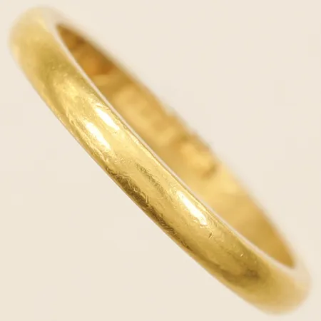 Ring slät stl:17, bredd 2,3mm gravyr, 23K Vikt: 3,9 g