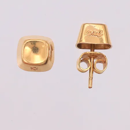 Örhängen 7mm, kattfot, 18K Vikt: 1,5 g