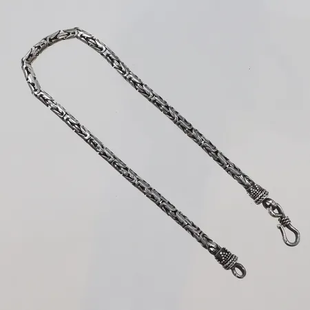 Armband Kejsarlänk, längd 19,5cm, bredd 2mm, 925/1000 silver Vikt: 8,5 g