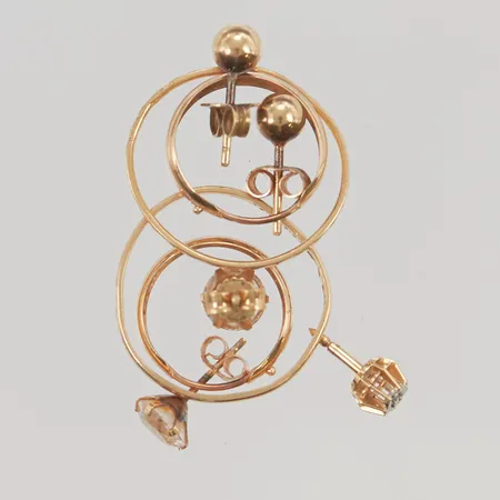 Diverse guld defekt 18K 4,8g.