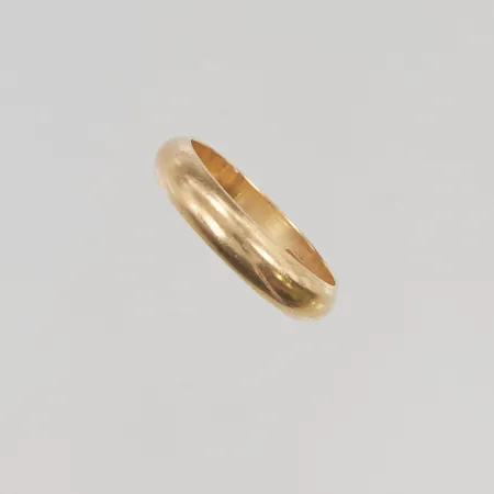 Ring stl:17 bredd 4mm gravyr 18K 4,0g.