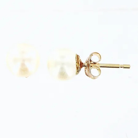 Örhängen odlade pärlor Ø7mm, 18K Vikt: 1,7 g