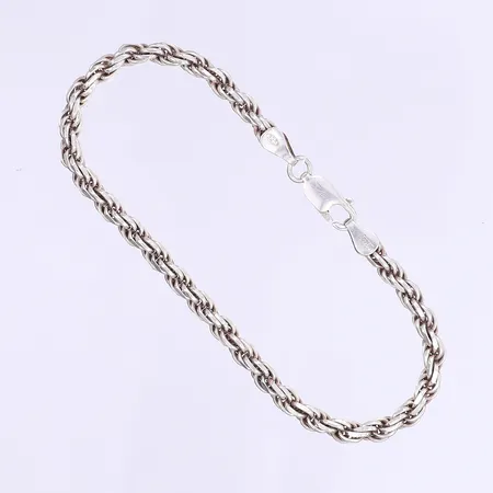 Armband Cordell 21cm, bredd 4mm, silver 925/1000 Vikt: 12,8 g