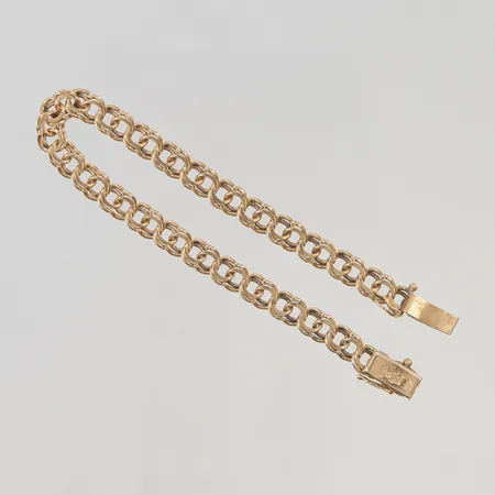 Armband Bismarck 19cm bredd 6mm 18K 14,1g.