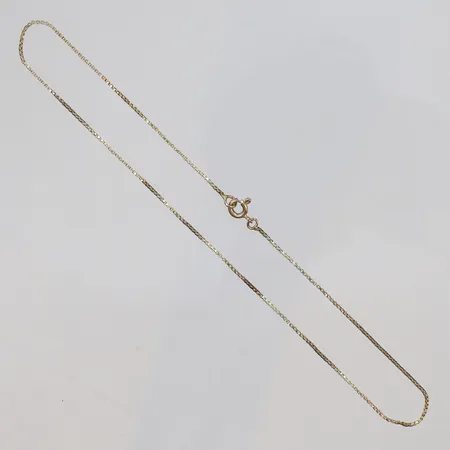 Fotlänk Venezia, längd 27,5cm, bredd 1mm, 18K Vikt: 1,6 g