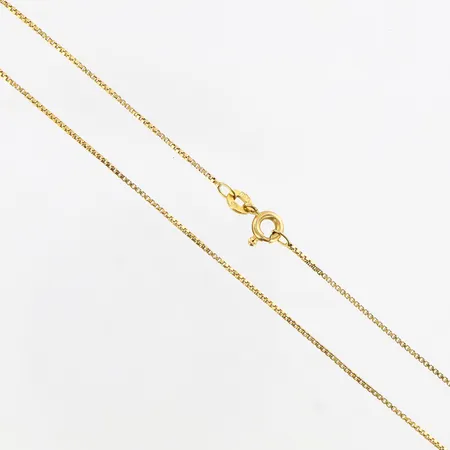 Kedja Venezia 38cm bredd: 1mm, 18K Vikt: 2,4 g