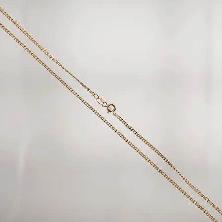 Kedja pansar 46cm bredd 1,7mm 18k 4,8g 