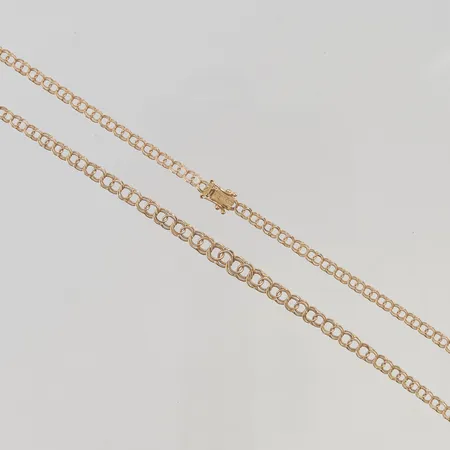 Collier Bismarck 42cm bredd 3-5mm 18K 8,9g.
