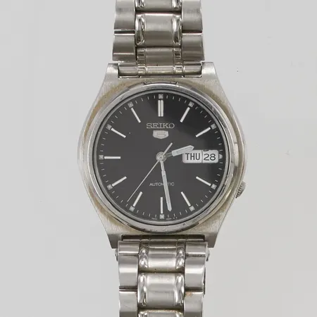 Herrur Seiko 5 37mm stål automatisk refnr:7626-3170 serienr:791296.