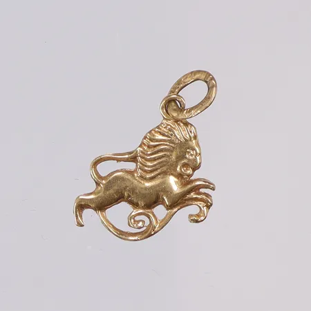 Hänge Stjärntecken Lejonet 12x17mm 18K Vikt: 0,8 g