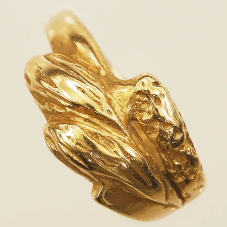 Ring stl:14 bredd 2,5-9,2mm 18K Vikt: 3 g